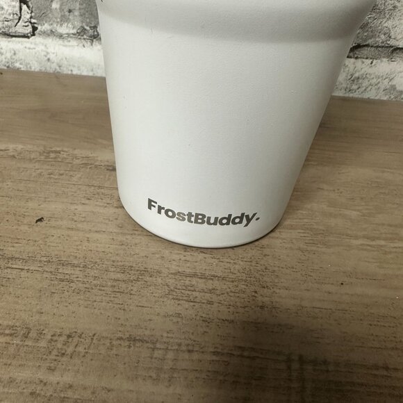 NWOT FrostBuddy Universal Cup Insulator To Go Buddy ONE SIZE (White) 12-32oz - Picture 7 of 10